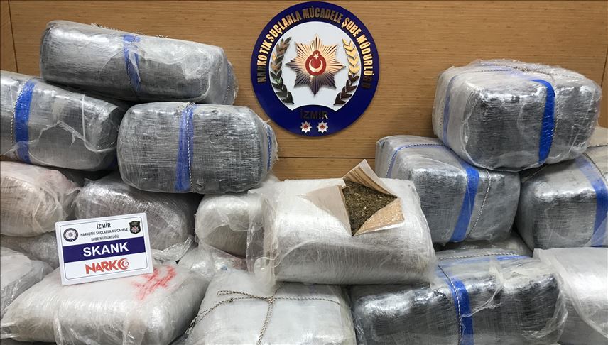 Turska: U Izmiru zaplijenjeno 600 kilograma skanka