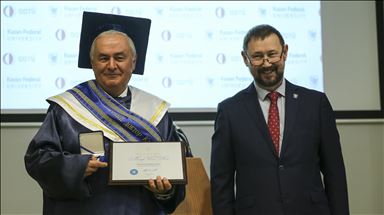 Ректор турецкого вуза стал почетным доктором российского КФУ