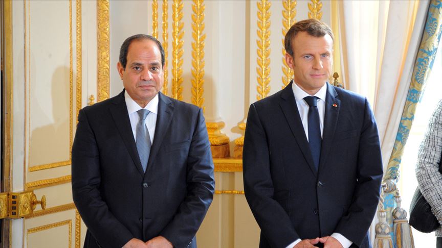 STK'lerden Macron'a 'Sisi'yi kınayın' çağrısı