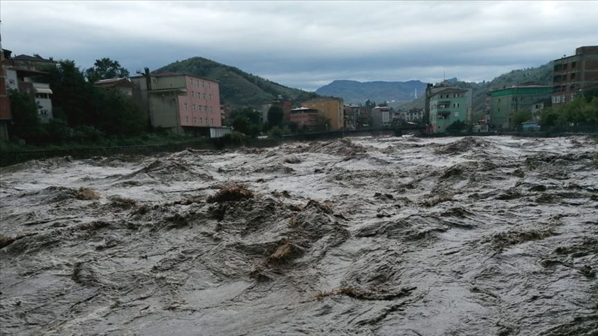 Samsun'daki sağanakta iki kişi hayatını kaybetti