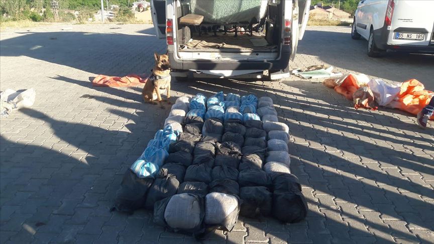 Van'da 342 kilo 700 gram eroin ele geçirildi 