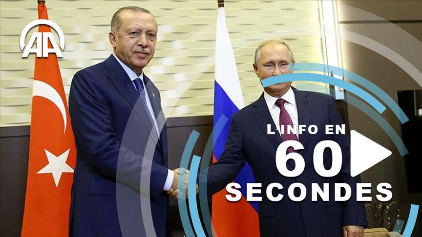 60 secondes Anadolu Agency - 23 aout 2019