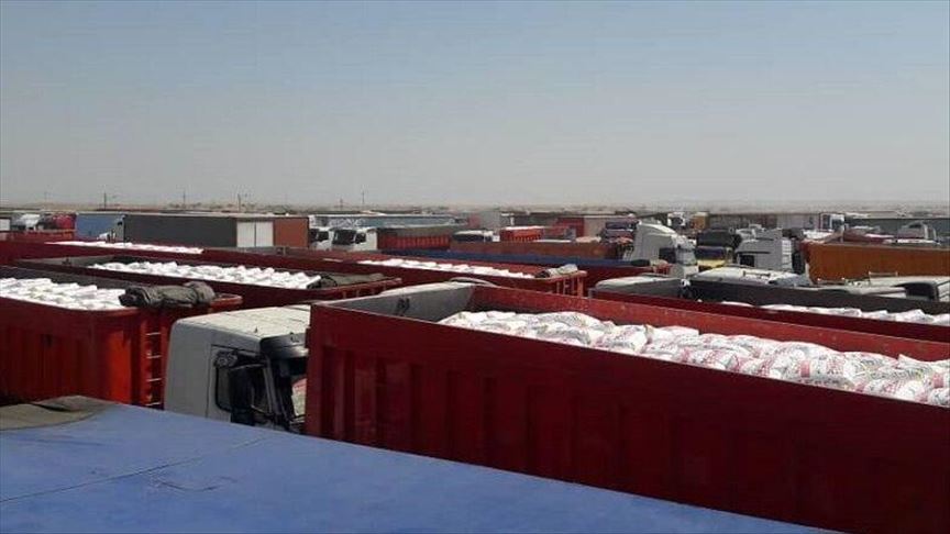 اعتصاب کامیون‌داران عراقی در مرز ایران 