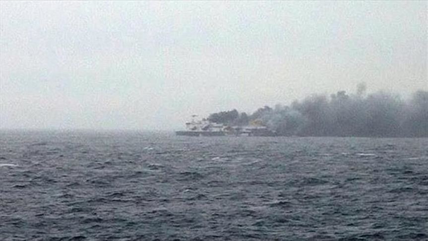 مصرع 3 أشخاص في حريق بسفينة ركاب إندونيسية