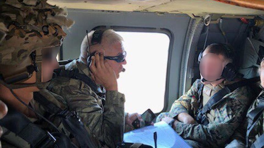 Líderes militares turcos y de EEUU realizan primer vuelo de reconocimiento al sur de Turquía 