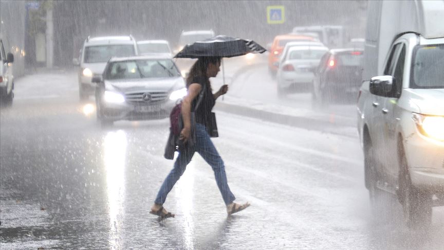 Meteorolojiden sağanak uyarısı