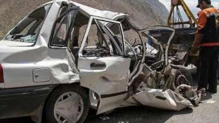 شش تن بر اثر سانحه رانندگی در ایران جان باختند