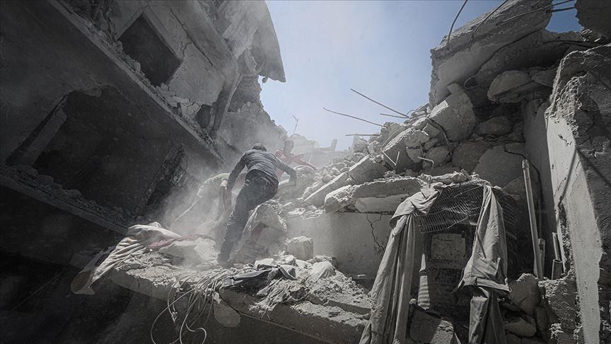 Regime, Russia airstrikes kill 9 in Idlib, Syria