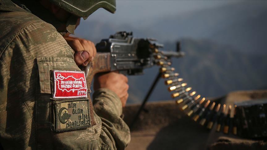 Terrorist ‘neutralized’ in Turkey’s east