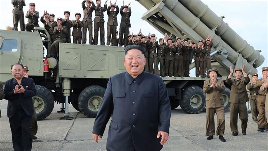 Corea del Norte prueba nuevo sistema de lanzamiento de misiles múltiples