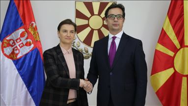 Средба на Пендаровски со српската премиерка Брнабиќ