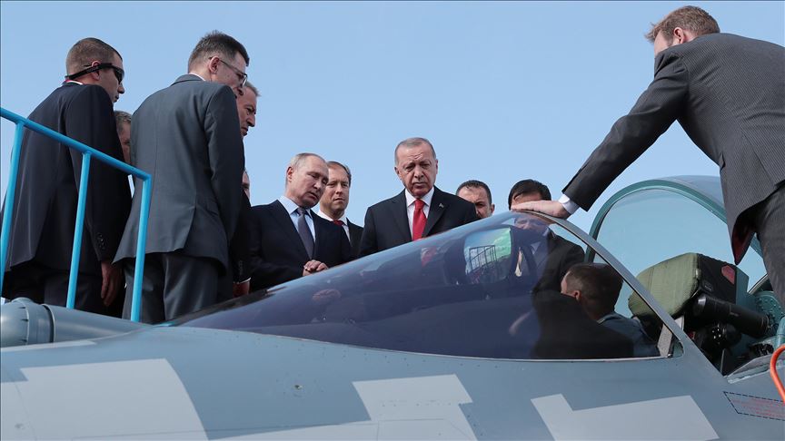 Эрдоган и Путин приняли участие в открытии МАКС-2019