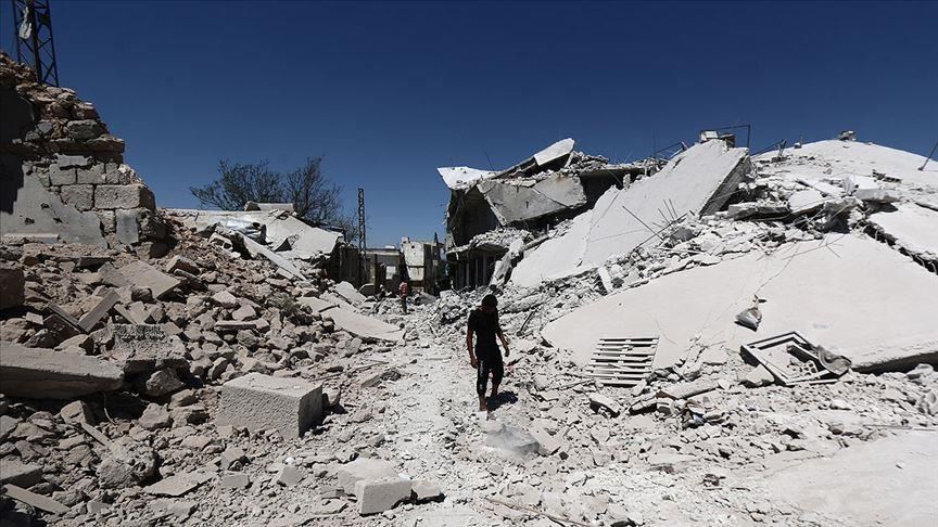 Regime, Russian jets kill 4 civilians in Idlib, Syria