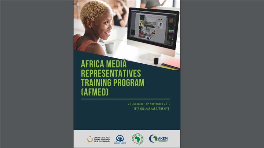 Afrikalı medya temsilcilerine Türkiye'de eğitim