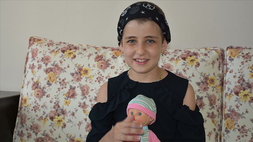 Minik bedeniyle lösemi hastalarına umut oluyor 