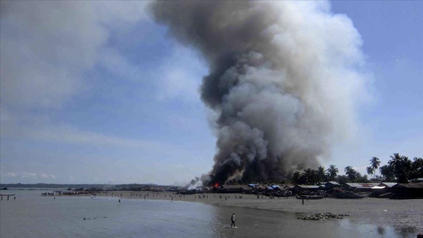 Myanmar'da topçu ateşinde 5 sivil öldü