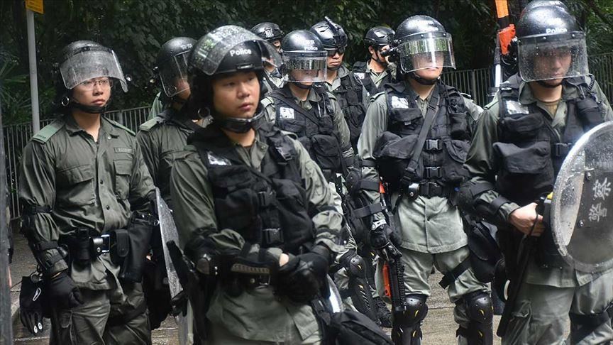 В Гонконге прошла запрещенная властями многотысячная акция протеста