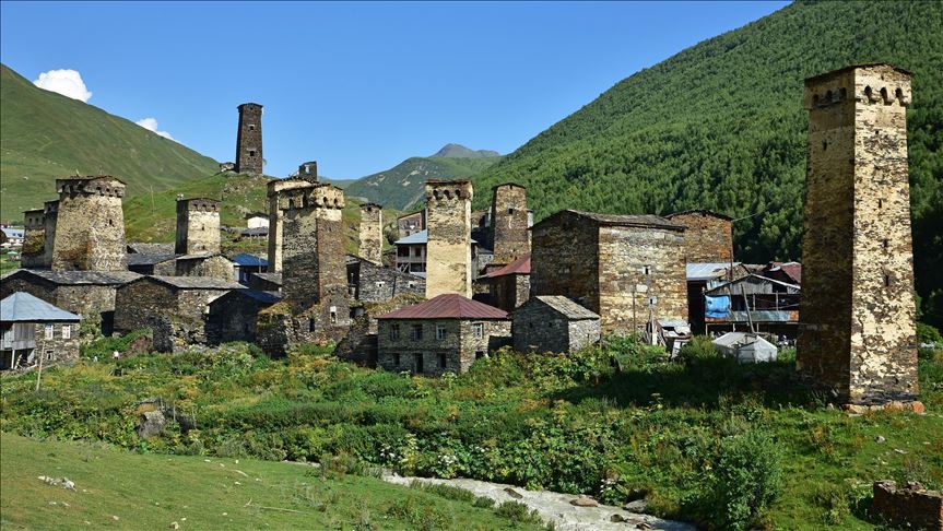 Ушгули: средневековое поселение на Кавказе 