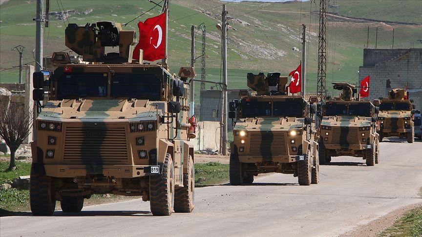 الجيش التركي يجري دوريات بين نقاطه بـ"خفض التصعيد" شمالي سوريا