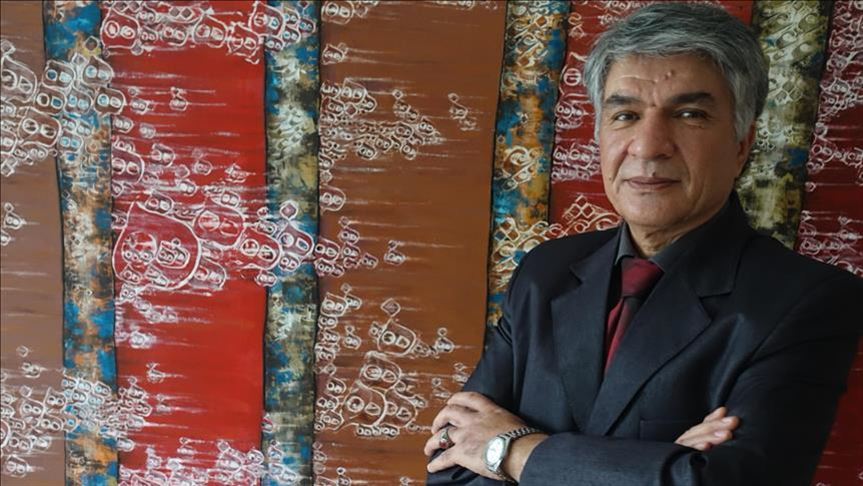 نمایشگاه اختصاصی مجموعه آثار نقاشی‌خط هنرمند ایرانی در استانبول