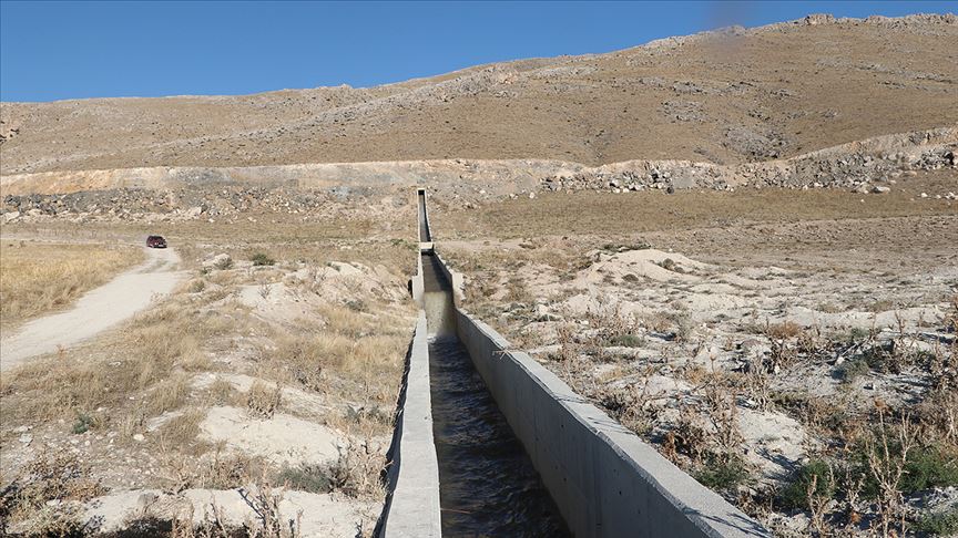 Hotamış Gölü 'Mavi Tünel'le canlanıyor  
