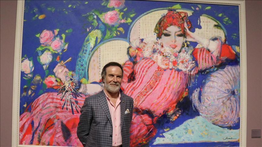В Стамбуле открылась выставка картин Сакита Мамедова