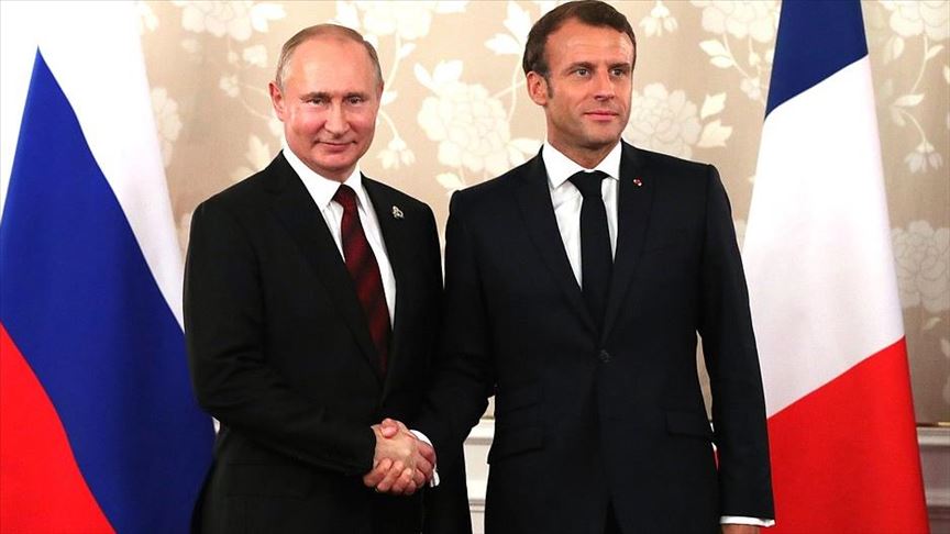 Путин и Макрон обсудили Украину