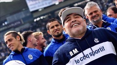 Maradona: nuevo director técnico del club Gimnasia y Esgrima de La Plata