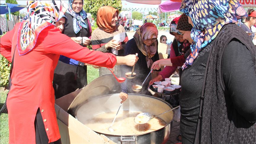 مراسم  عاشورا در شهر اغدیر ترکیه