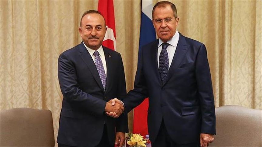 Turkish, Russian foreign ministers discuss Syria