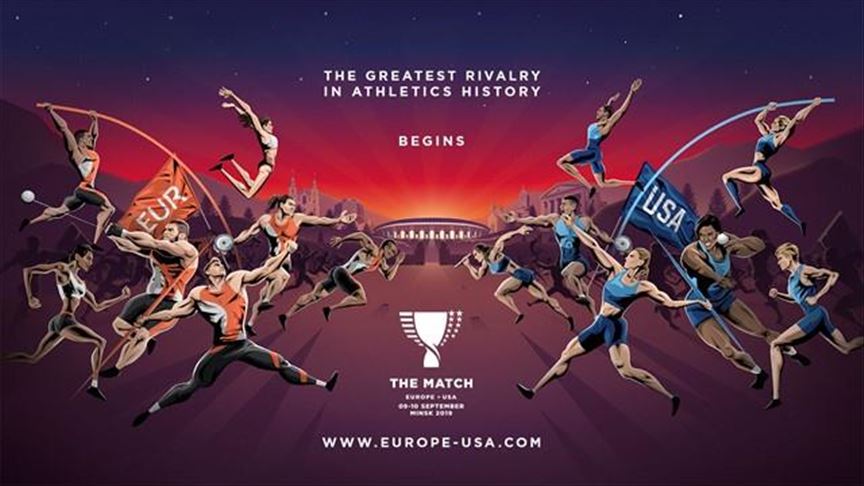Минск принимает матч сильнейших легкоатлетов Европы и США