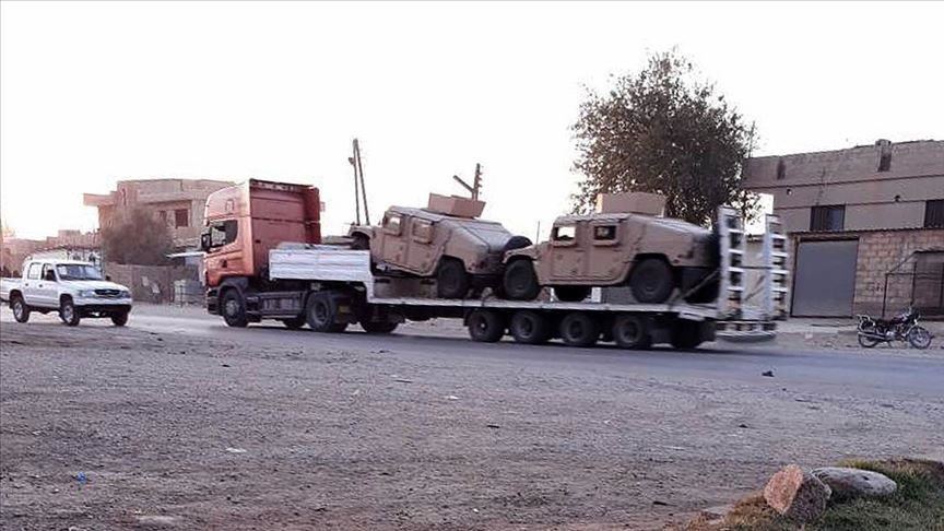 Syrie: les États-Unis poursuivent leur livraison vers les zones occupées par le YPG/PKK