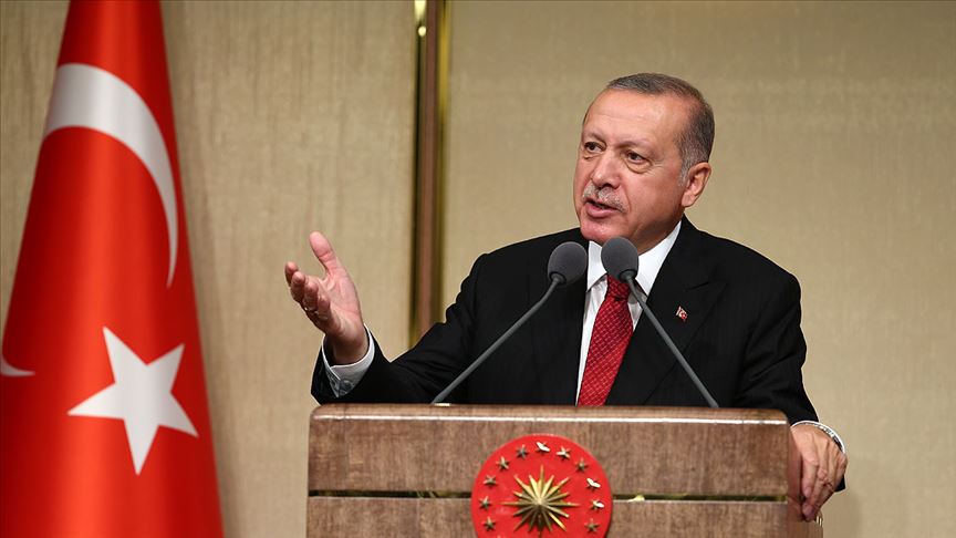 Cumhurbaşkanı Erdoğan: ABD'den beklentimiz güvenli bölge çabamızda yanımızda olmaları