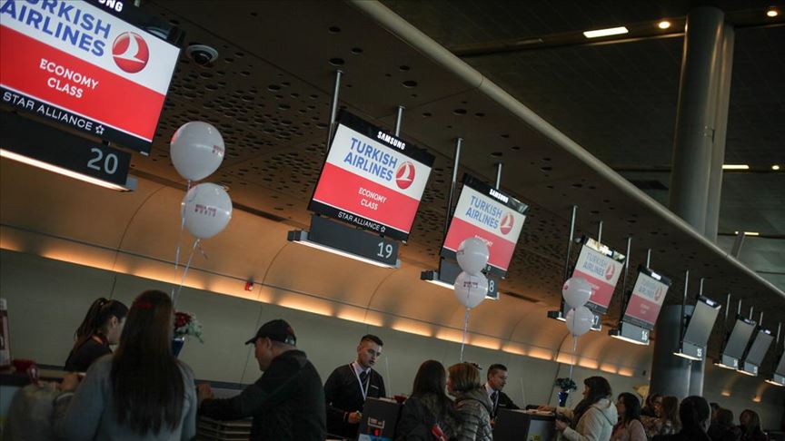 THY ağustosta yüzde 84,8 doluluğa ulaştı
