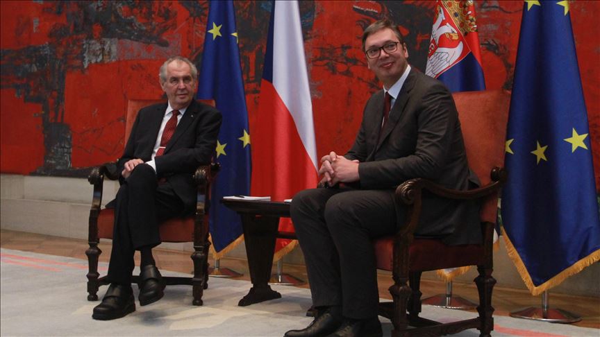 Presidenti i Çekisë, Zeman, fillon vizitën në Serbi