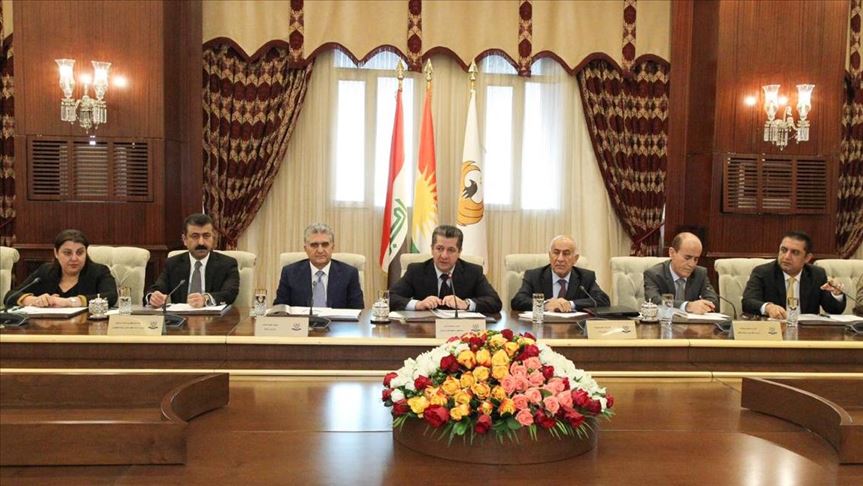 ئەنجوومەنی وەزیرانی هەرێمی کوردستان کۆمەڵێک بڕیار دەردەکات