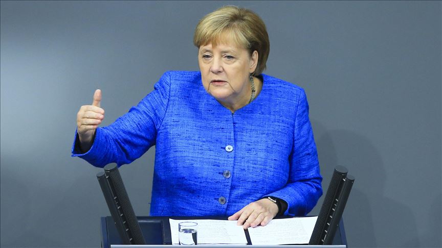 Merkel calls for stronger EU amid global rivalries 