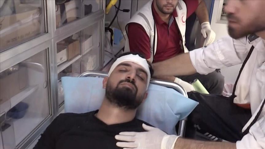 Anadolu Agency journalist survives Israeli fire
