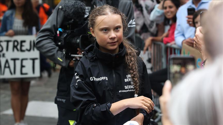 Greta Thunberg rallies hundreds at White House