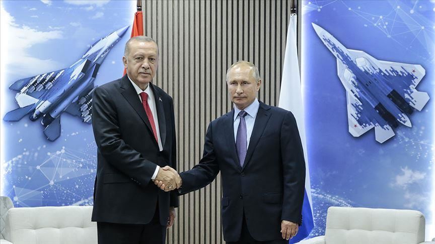 Кремль: Эрдоган и Путин проведут двустороннюю встречу в Анкаре 