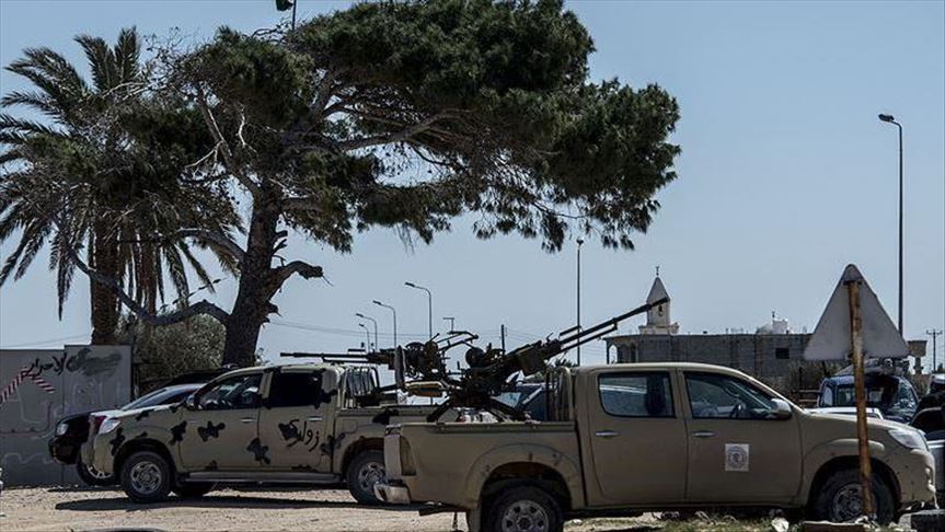 Libyan government forces target Haftar-held airbase