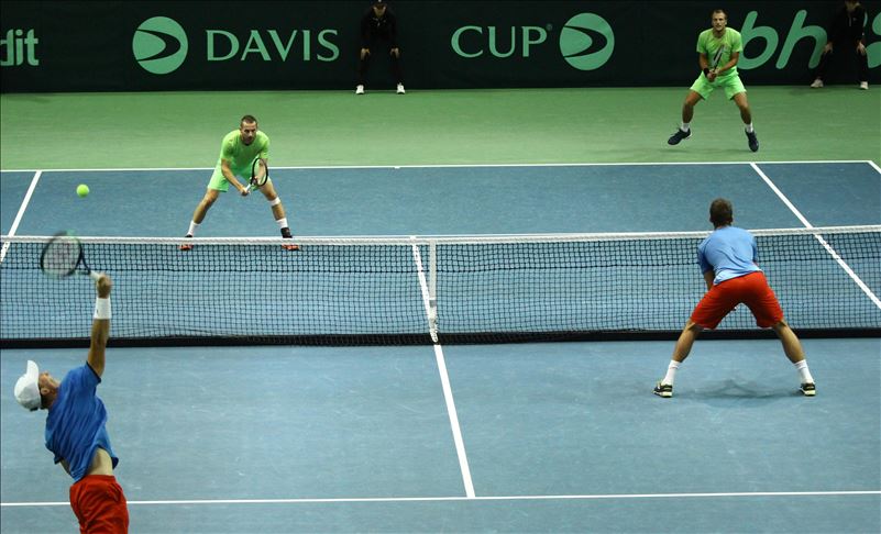 Davis cup u Zenici: Brkić i Bašić bolji u dublu od para Lehecka i Vesely