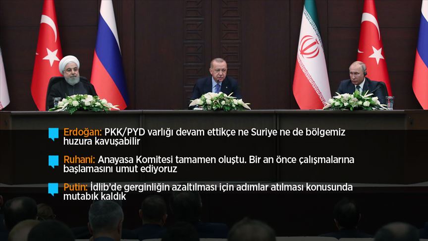 Cumhurbaşkanı Erdoğan: Suriye'nin istikbali için en büyük tehdit kaynağı YPG/PYD'dir
