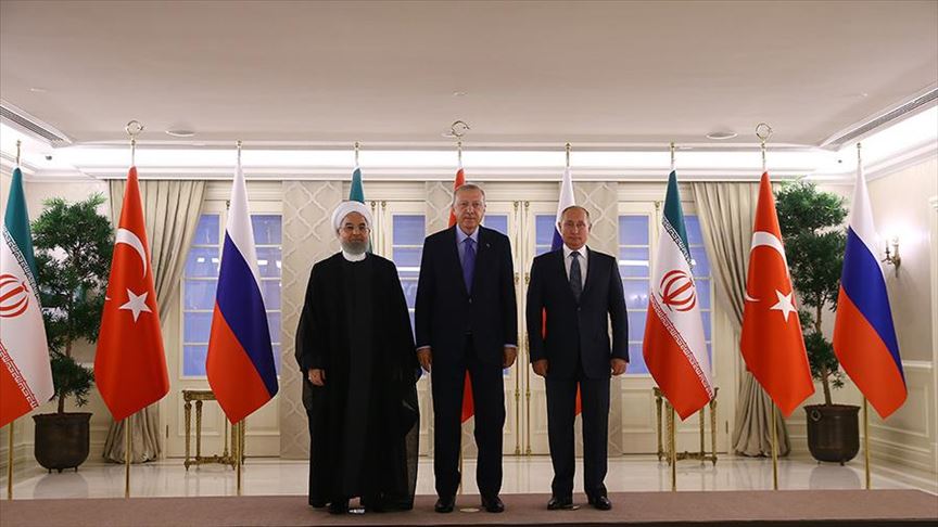 Turkey, Russia, Iran back Syria's sovereignty