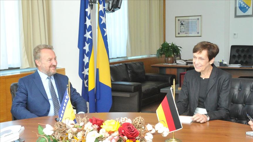 Izetbegović razgovarao s njemačkom ambasadoricom Uebber