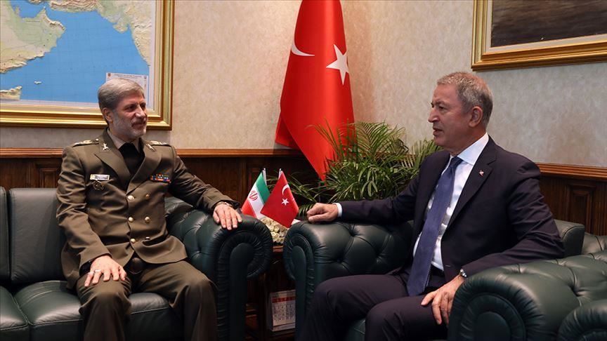 دیدار وزرای دفاع ترکیه و ایران