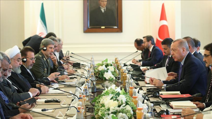Erdoğan takon homologun iranian para samitit trepalësh