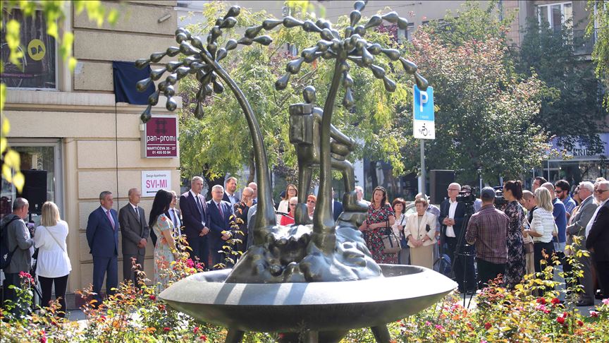 Zagreb: Otkrivena ploča s imenom Park Envera Čolakovića