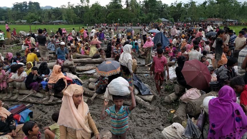 Myanmar Violence famine displace ethnic Rakhine