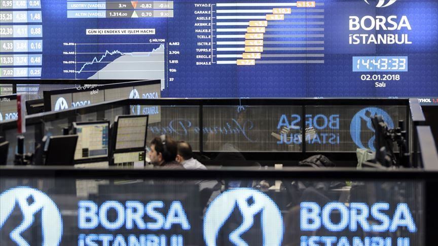 Turkey's Borsa Istanbul down at close